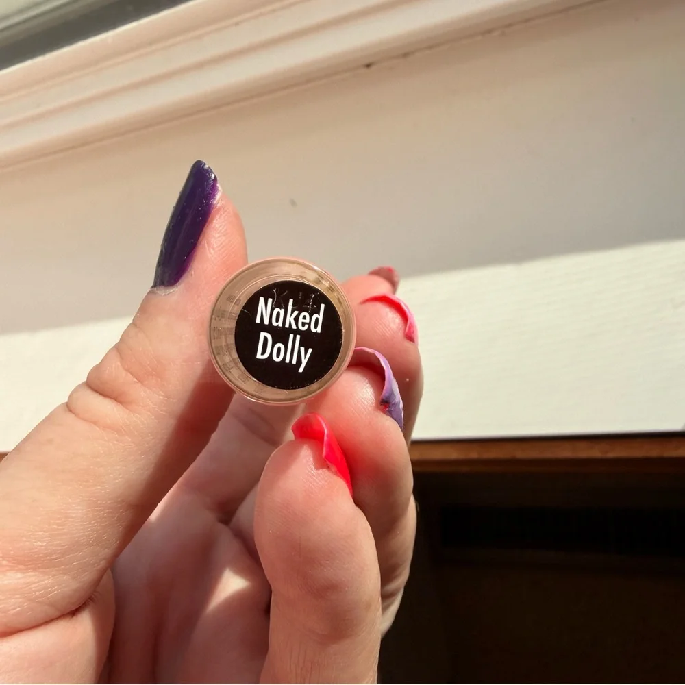 NEW Too Faced Travel Size in Beautiful neutral color soft peachy - Naked Dolly.